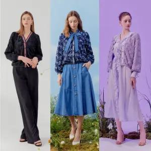 (ANNA SUI) 판타지아 레이스 플라워 가디건 자켓