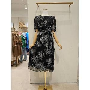 [갤러리아] [SI]러플 포인트 프린팅 원피스(SHK2350FOO)