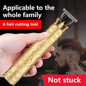 2025 T9 HairClipper 수염 면도 바디 헤어 트리머 가위 전기 남자 이발 0mm 드래곤 조각