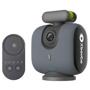 XbotGo 카멜레온 AI 자동차 스포츠 액션 카메라 - 팀 스포츠, 라이브 스트리밍, 구독 없음, iOS 및 Android(Lava Graphite)와 연동되는 4K 60FPS 축구 농구 추적 카메라(Lava Graphite)
