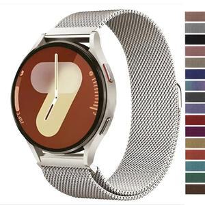 밀라노 루프 스트랩, 갤럭시 워치 7, 6, 5, 4, 44mm, 40mm, 마그네틱 메탈 밴드, 22mm, 20mm 팔찌, 갤럭시 워치 4/6 클래식