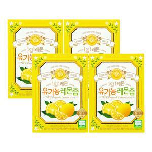 홀베리 1일1레몬 유기농 레몬즙 20g x 14포 4개 / WJ