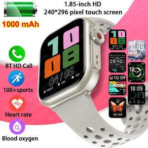Aplle Ultra K62 스마트 시계 남성 여성의 새로운 기능 1 85 인치 HD AMOLED 풀 터치 스크린 IP68 방수 블루투스 통화 SmartWatch