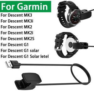 Garmin Descent MK3 MK2 G1/G1 Solar/Solar Letel 스마트 시계 충전기 데이터 전송 1M 용 USB 케이블