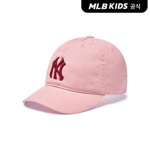 [MLB키즈 공식] 24N 에이스 볼캡 NY (Mg.Pink) 7ACP6604N-50PKM