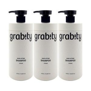 GRABITY 그래비티 헤어리프팅 샴푸 스트롱 475ml x 3개