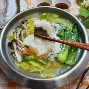 하모 갯장어 샤브샤브 300g 백상합 칼국수