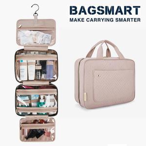 [누리잡화]BAGSMART-남성용 대형 휴대용 방수 화장품 정리 케이스, 가방, 보관