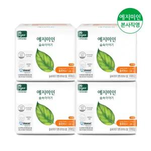 숲속이야기 비오셀 팬티라이너 롱 20개입 4팩 (총80매)