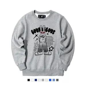 HIP RABBIT 프리미엄 기모 맨투맨 (SPM4-5SP154)