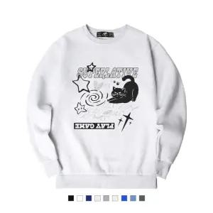 CATS FAVORITE THINGS 프리미엄 기모 맨투맨 (SPM4-5SP150)