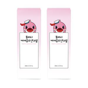돌피니케어솔루션크림 200ml x 2EA 돌피니페디오와트