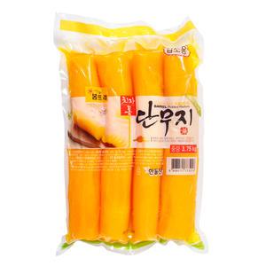 봄뜨래 치자통단무지(국산무) 3.75kg