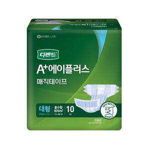 디펜드 에이플러스 겉기저귀 매직 대형 (10매x8팩)