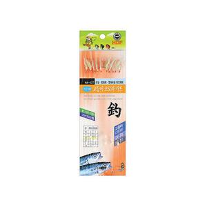 [09피싱]해동조구사 고등어 오로라 카드 HA-527 바늘카드 바다낚시 채비