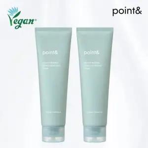 [포인트앤] point 비건 수분촉 약산성 베지 클렌징폼 150g X 2개
