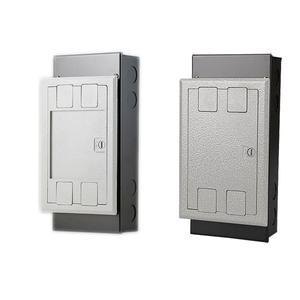 콘크리트 매입 4방 AL 바닥 매입 매립 전기 콘센트 시스템 박스 135X280mm