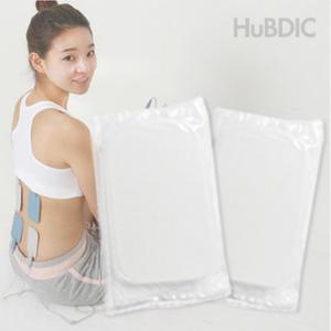 의료용 저주파 안마기용 강한접착 넓은부위 겔 젤패드 1조2장 사무실용 주무름 팔 군살제거 지압