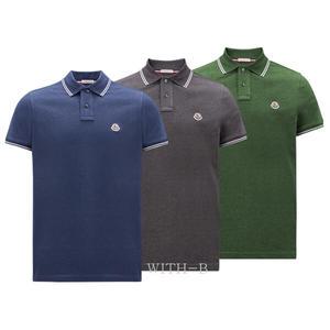 (쇼핑백증정)[MONCLER]몽클레어 로고 폴로 반팔셔츠 8A000 06 84556