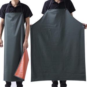 작업용 방수 앞치마 롱 H형 업소용 식당 PVC 정육점 110cm