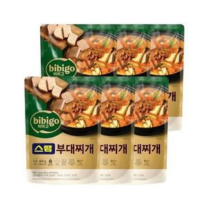 [CJ제일제당]비비고 스팸부대찌개 460g x6개