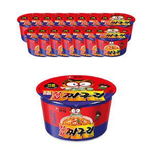 농심 김치짜구리큰사발면, 107g, 16개입, 1개