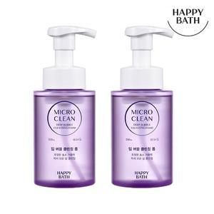 [해피바스][AP] 해피바스 마이크로 클린 딥 버블 클렌징폼 300ml 2입