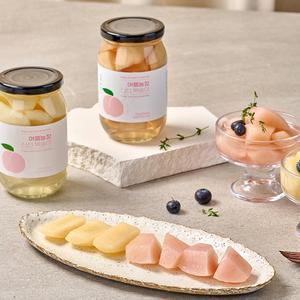 해썹인증 여름농장 복숭아조림 1병(분홍백도/500g)