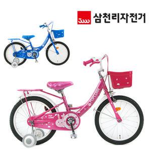 삼천리자전거 16 18 팝콘플러스 아동용 어린이자전거 보조바퀴 네발자전거 딩고