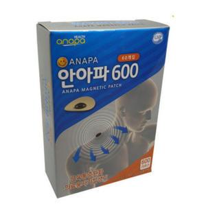 헬스 안아파 600가우스 60개입 자석파스 자석패치 동전패치 안아파 의료용 자기발생기
