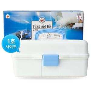 국산 애니원 구급함 (케이스 및 내용물 포함) 학교 병원 공장 가정용/비상구급함/구급약상자/응급처치키트