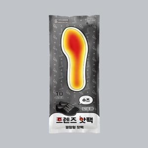 [BZJL6SX9_4C]핫팩 깔창 남 100g 봉 10EA