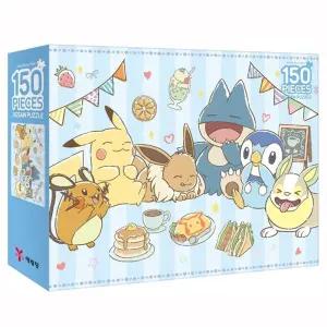 포켓몬스터 직소퍼즐 150pcs 포켓몬 카페/직쏘/놀이/초등학생/애니/아동/맞추기/완구/애니메이션/어린이