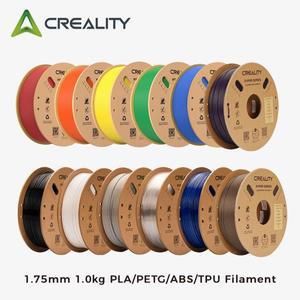 Creality 공식 3D 프린터 필라멘트 PLA PETG ABS TPU 3D 인쇄 재료 다양한 색상 옵션 1.75mm 1.0kg
