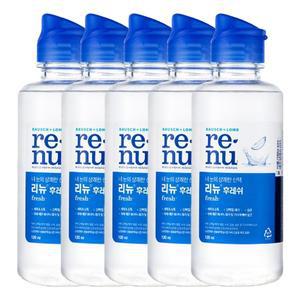 [기타]바슈롬 리뉴 후레쉬 렌즈 세정액 120ml X 5개