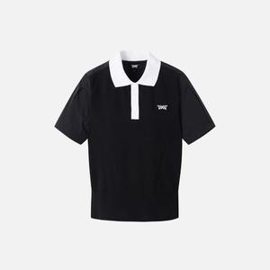 [PXG]골프긴팔티 KQF PJMPW4114-21 WOMENS SUMMER HOURGLASS COLLAR KNIT
