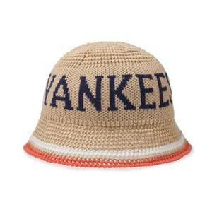MLB 니트 크로쉐 버킷햇 A5 3AHTK014N 50BGL