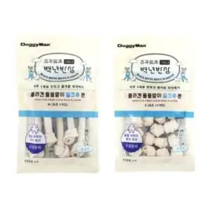 도기맨 백년반상 돌돌말이 밀크츄본 강아지 껌 치석간식