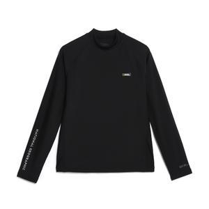 [공식] 내셔널지오그래픽 N242WRG630 여성 래글런 소매 긴팔 래쉬가드 CARBON BLACK