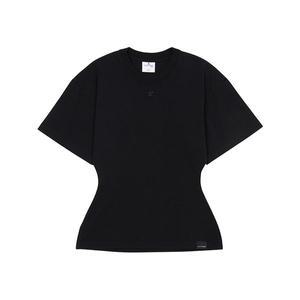 [쿠레주]꾸레쥬 여성 반팔티셔츠 125JTS168JS0107 BLACK