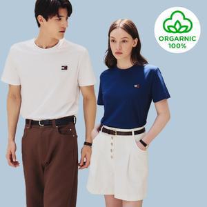 타미진스 클래식 뱃지 로고 반팔 코튼 티셔츠 남여공용 5종