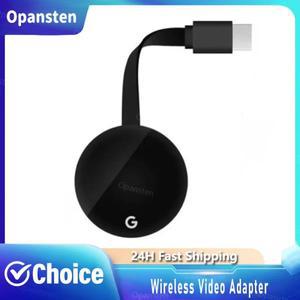 Chromecast Google 무선 WiFi 미라스크린 HDMI 호환 HD 디스플레이 동글 미디어 스트리밍 비디오 tv Androi