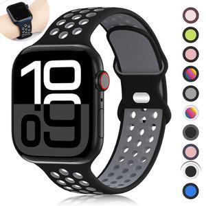 Apple 시계 밴드 용 실리콘 스트랩 10 42mm 46mm 시리즈 9 8 7 44/45mm SE 6 5 4 38/40/41mm NIKE 팔찌 iwatch ultra 2 49mm