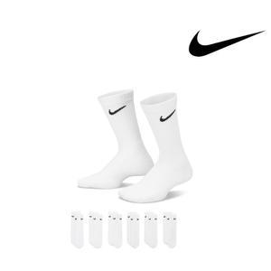 나이키 SX6910-100 KIDS CUSHIONED CREW SOCKS 6PR쿠션양말 키즈 스포츠 운동