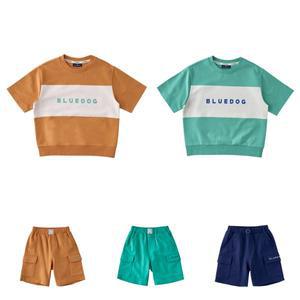 [블루독](대구신세계)25375-332-03(OR)컬러 블럭 스웨트셔츠(정가69000)