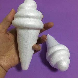 인공 스티로폼 스크림  장식 폼 식품 고체 폴리스티렌 공  DIY 공예 재료  크리스마스 장식 스티로폼 30개