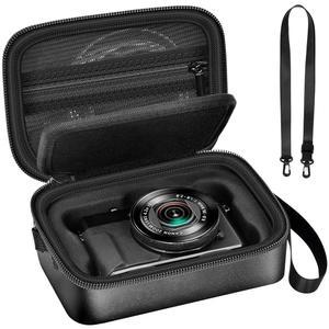 캐논 파워샷 G7X Mark III/ II/ SX740/SX720 4K 디지털 카메라, 포인트 앤 샷 브이로그 카메라 가방, 패딩 디바이더 홀더 SD 카드 포함. 스트랩은 트래블 블랙(박스 전용)에 부착되어 있습니다