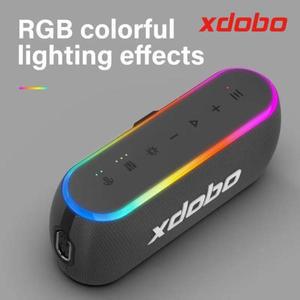 XDOBO X8 III 60W RGB 라이트 블루투스 스피커 무선 열 TWS 스테레오 서브 우퍼 사운드 박스 지원 보조베터