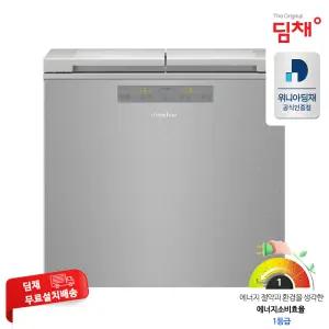 위니아 딤채 1등급 221L 2도어 뚜껑형 김치냉장고 EDL22KBWRS