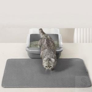 고양이 모래깔판 벌집 패드 고양이 화장실 매트 60x90cm